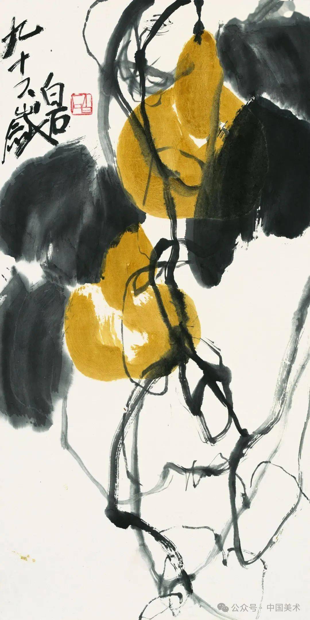 从齐白石的画"审"出极致的"美"_小鸡_葫芦_小鱼