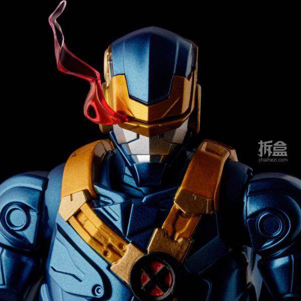 千值练战斗装甲漫威漫画版镭射眼钢铁侠合金可动人偶