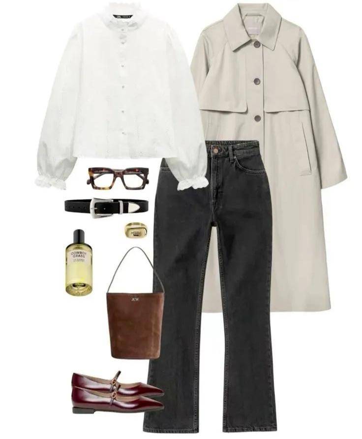 早春牛仔裤穿搭实用又经典