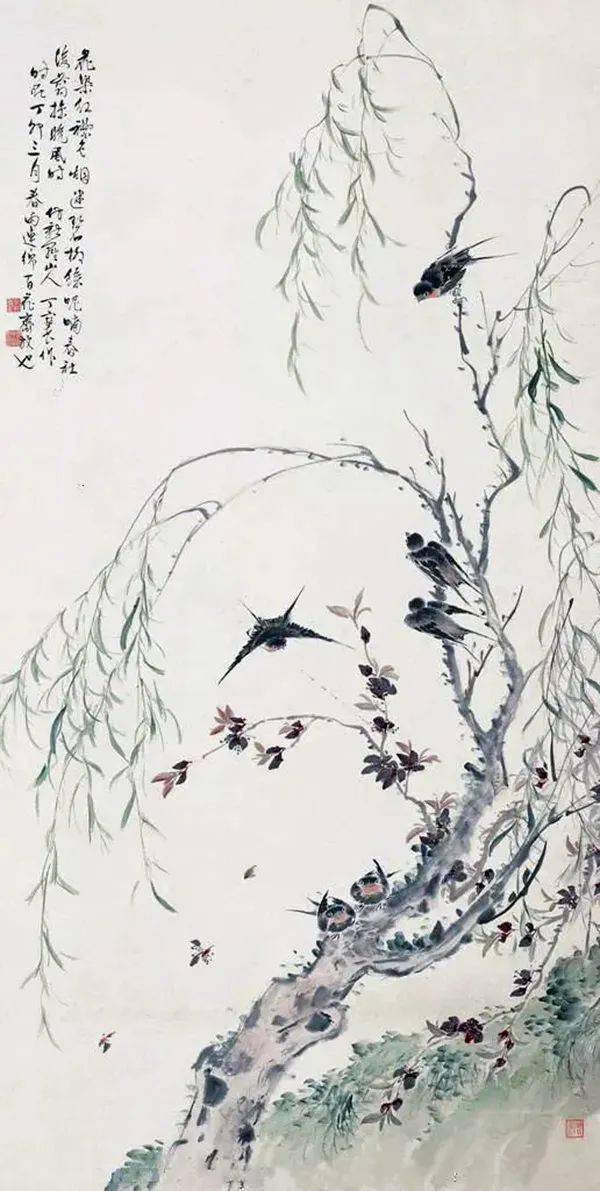 旖旎春风呢喃燕