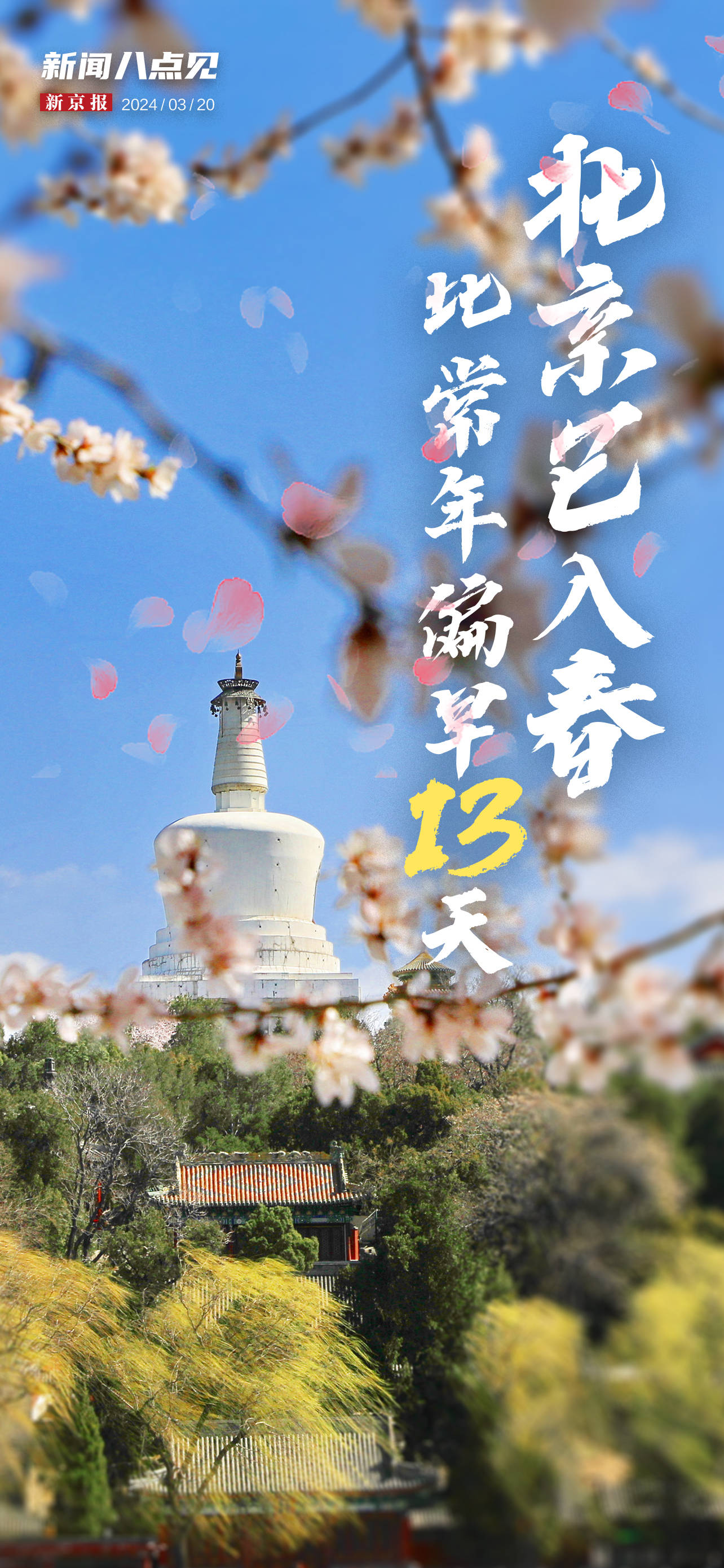 新闻8点见丨北京入春时间比常年偏早13天伊万将迎执教国足首秀