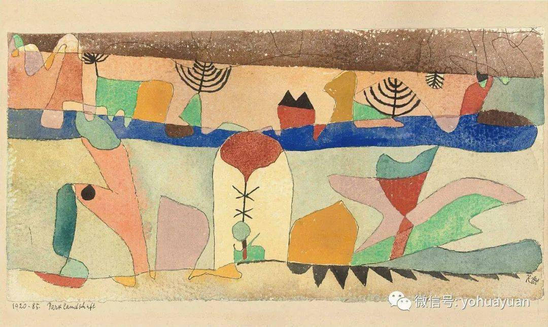 油画大师——保罗·克利作品欣赏(135张高清图)_影响_画风_诗意