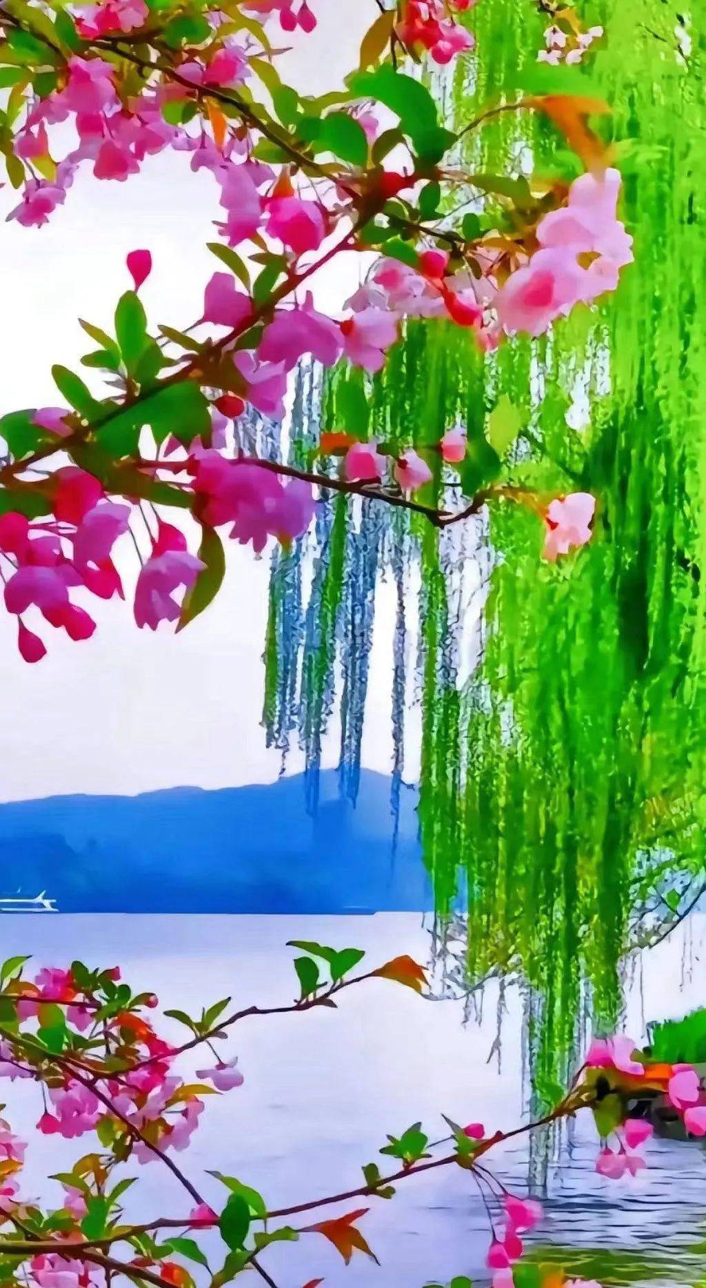 心若简单,鸟语花香,心若纯净,万物皆美_白居易_水面_新风景