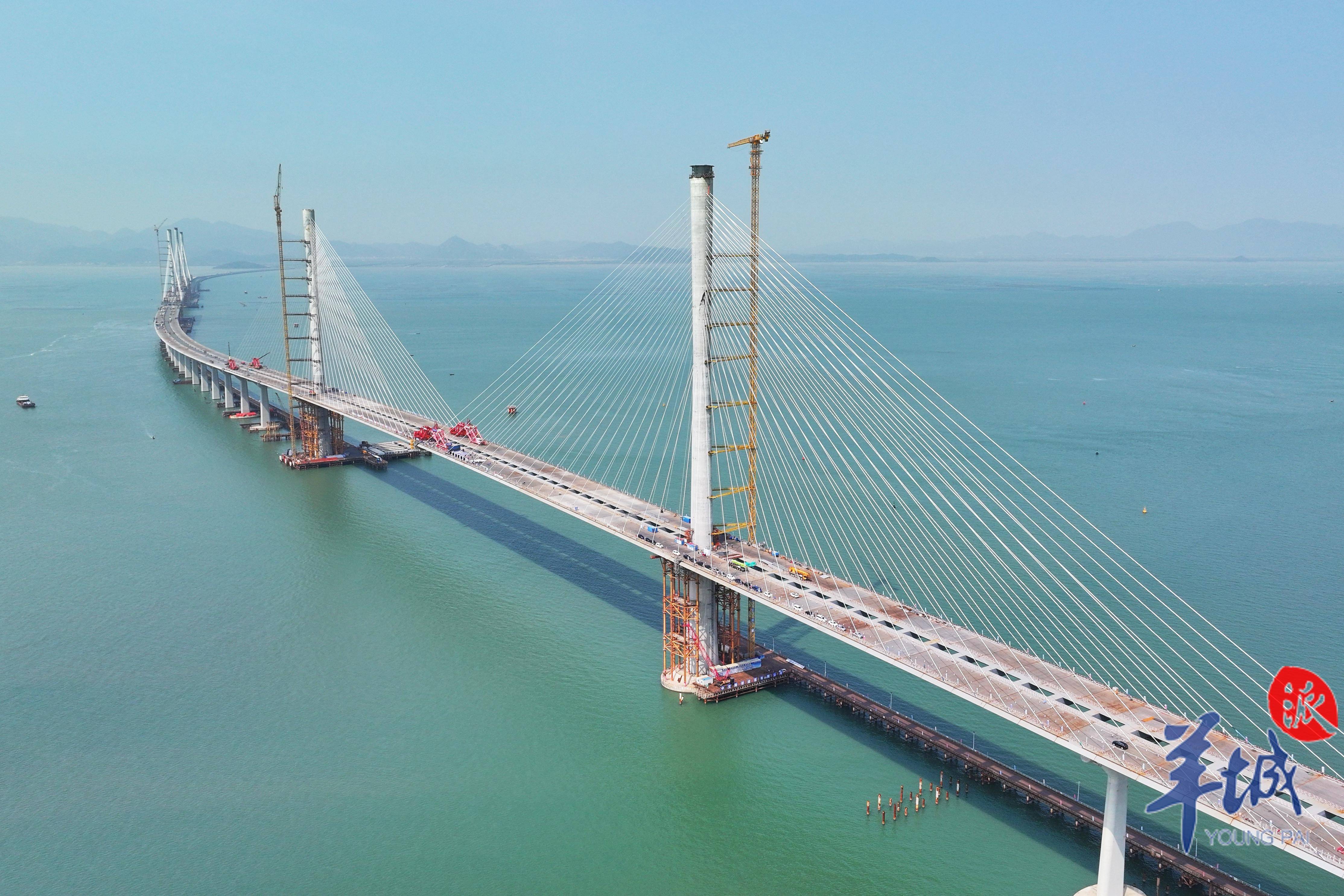 黄茅海大桥长度图片