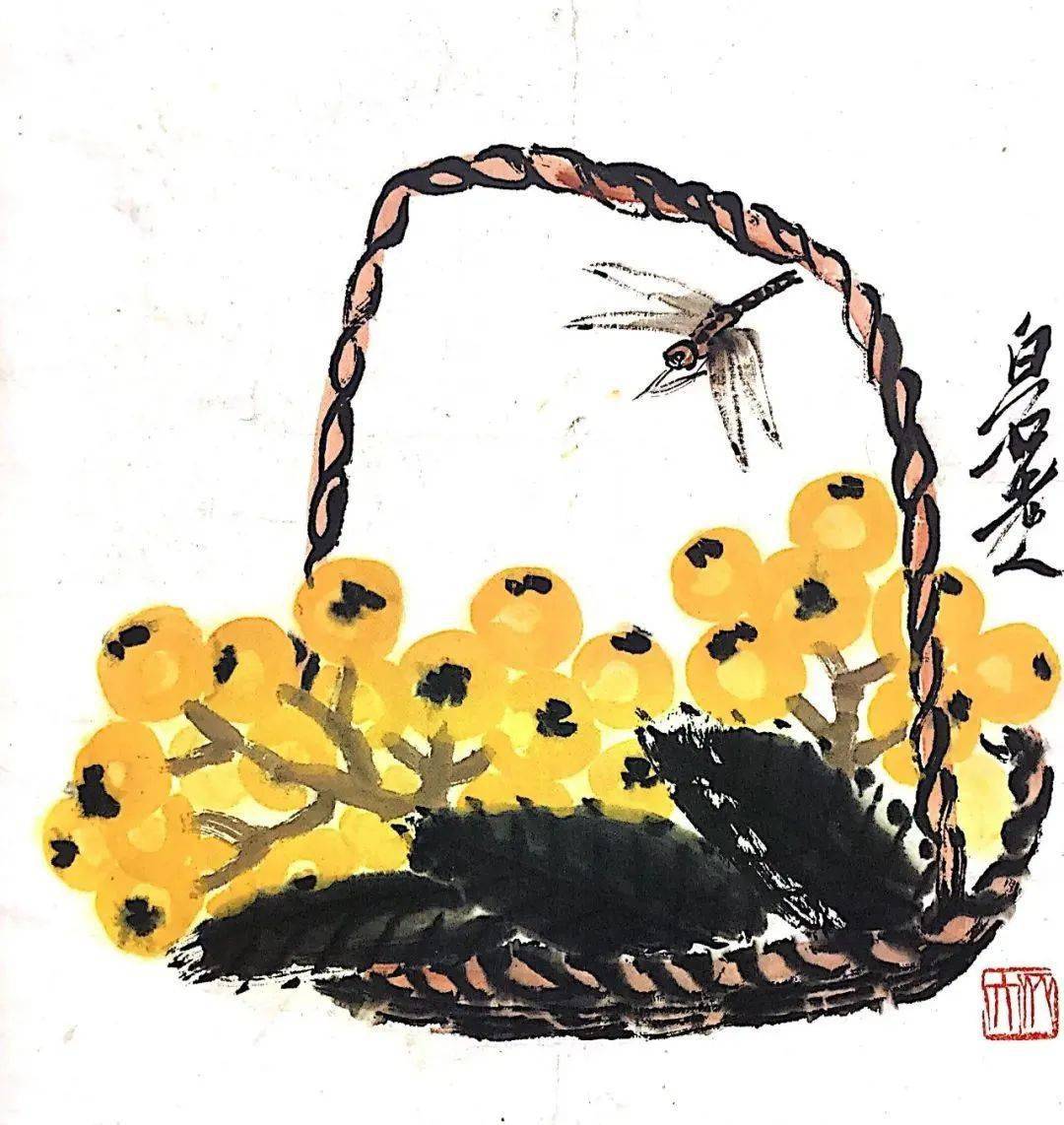 齐白石笔下的蜻蜓天趣横生