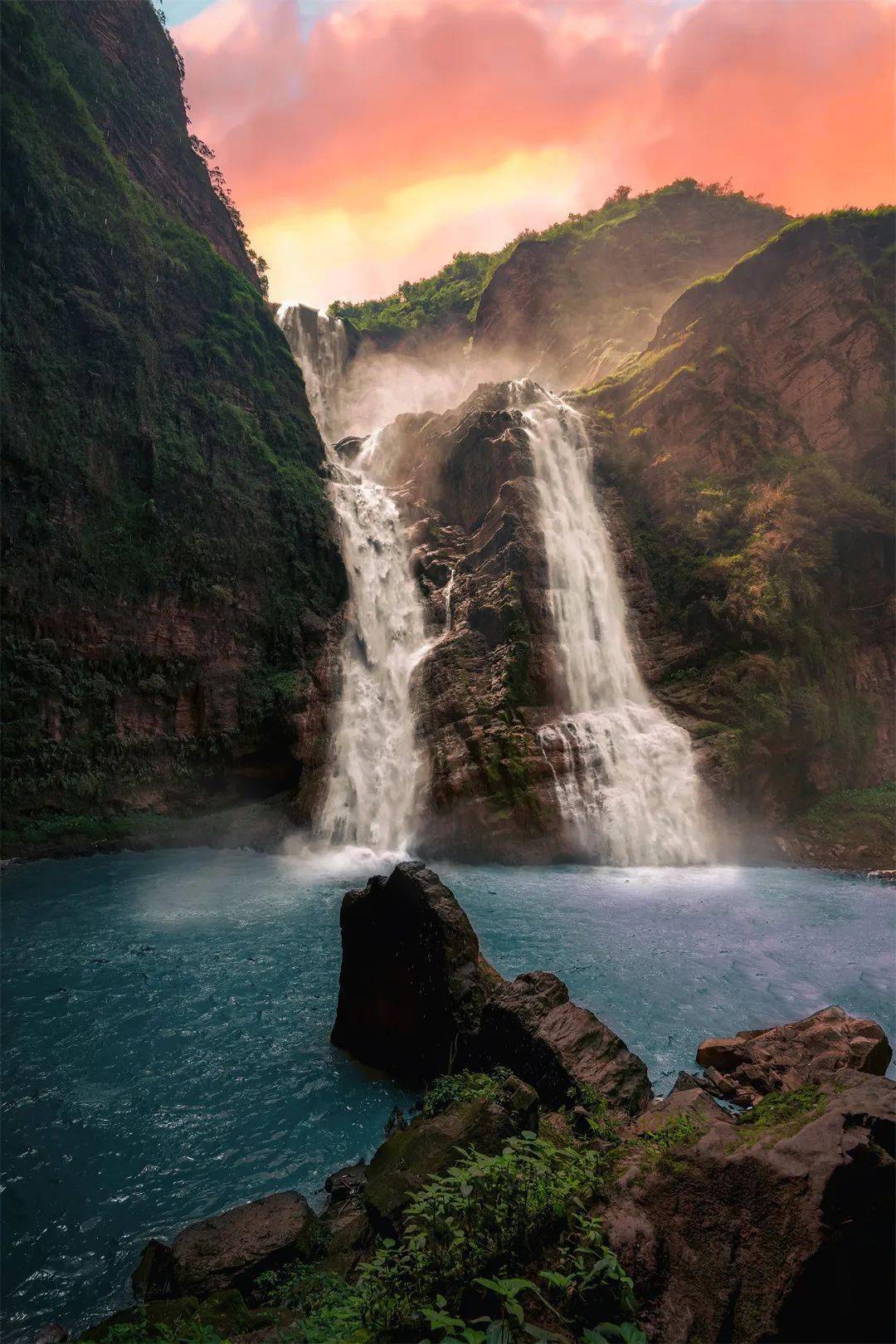 世界水日 | 今天的朋友圈,有点"水"_云南_瀑布景观_湖泊