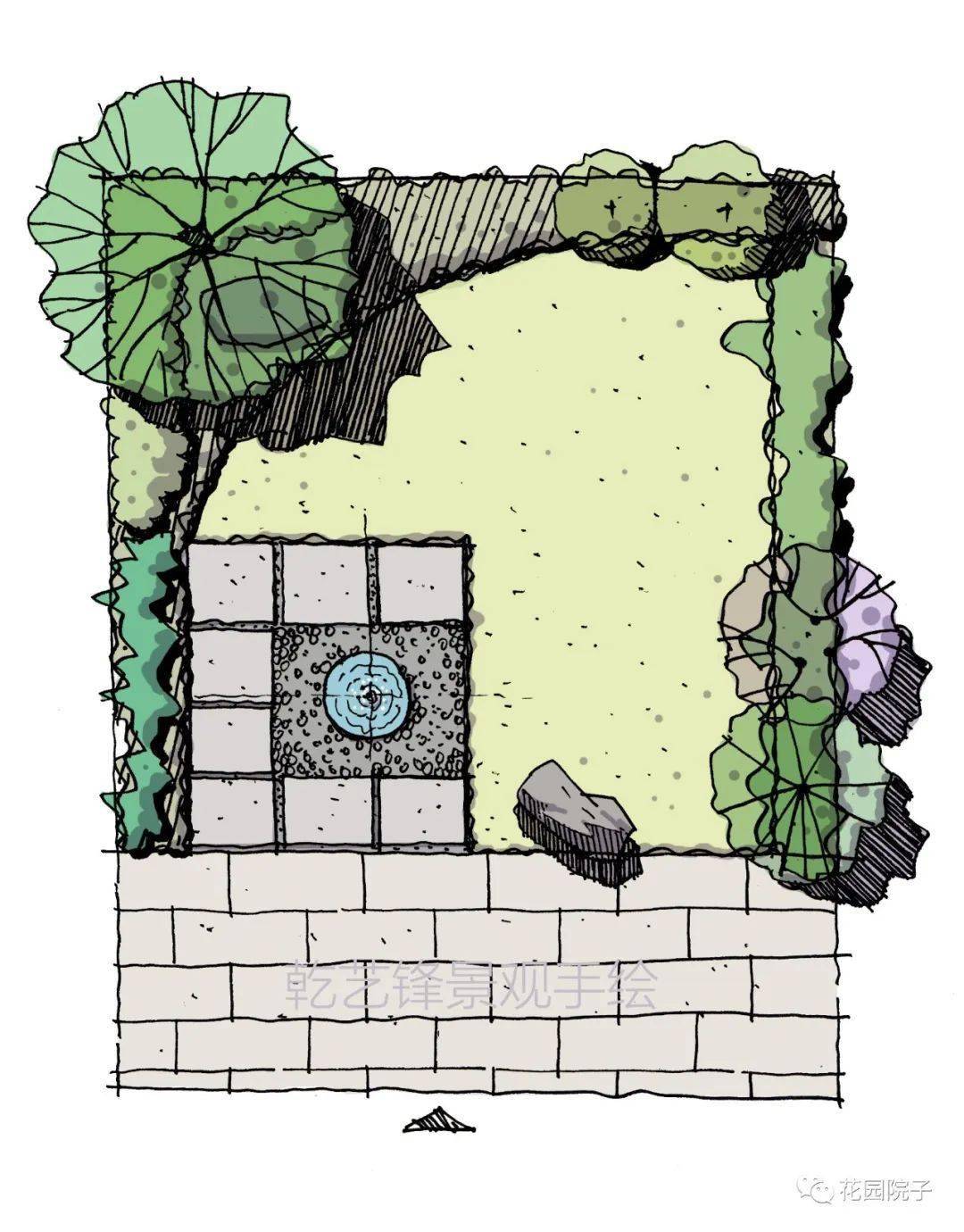 教你如何打造自己的花园艺锋庭院花园平面构思设计课3月25日开课仅剩