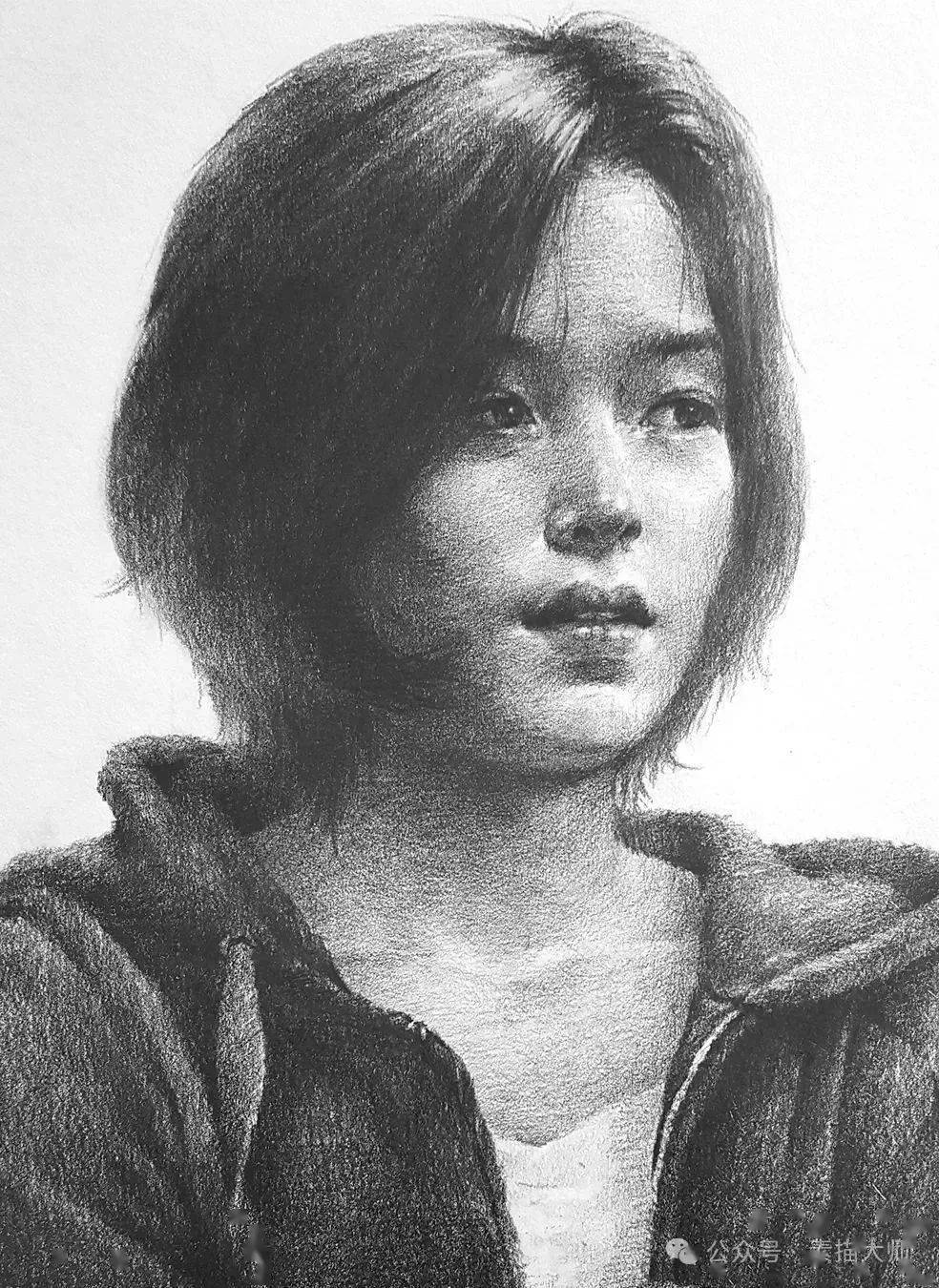 韩国画家zengi人物素描二