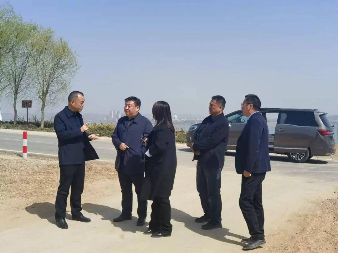 洛阳市交通运输局局长张捍卫到孟津区调研交通重点项目建设情况