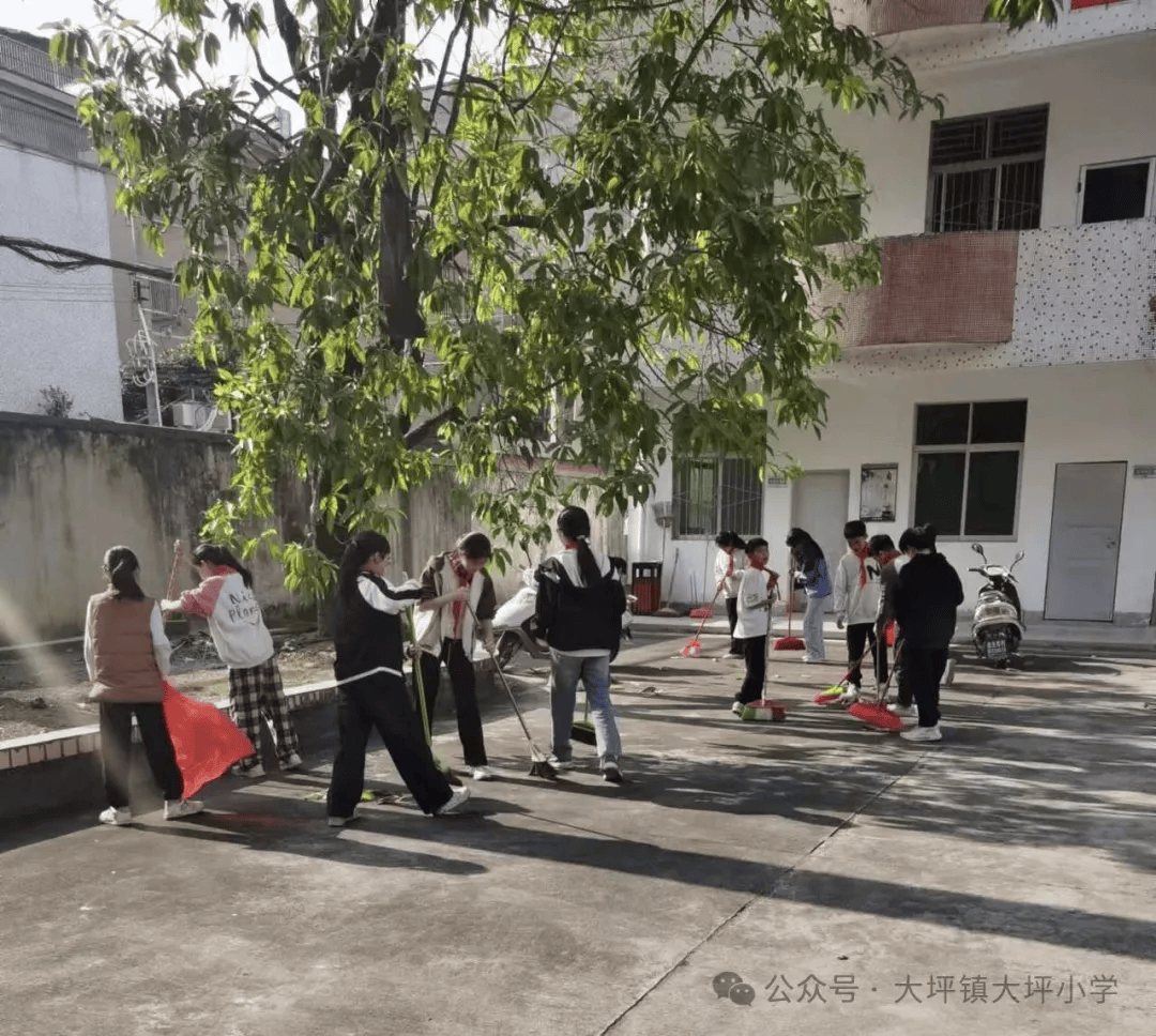 活动大坪镇大坪小学开展学雷锋志愿服务活动