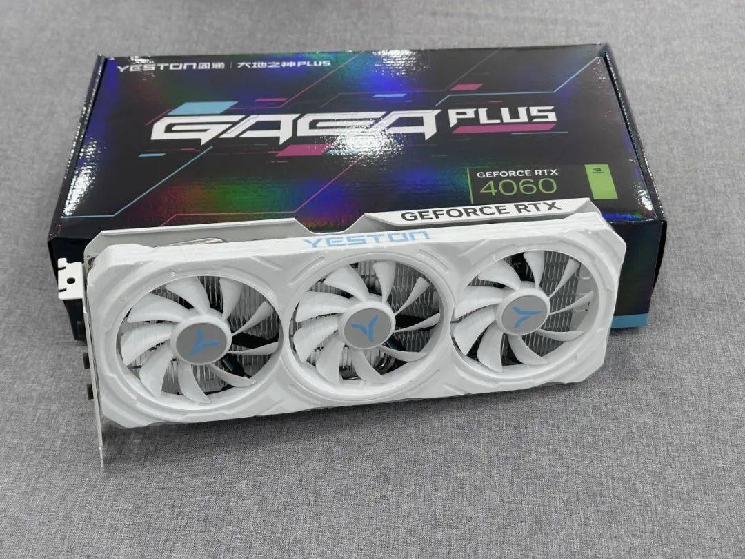 纯白之力实力觉醒纯白显卡新选择盈通rtx40608gd6大地之神plus显卡