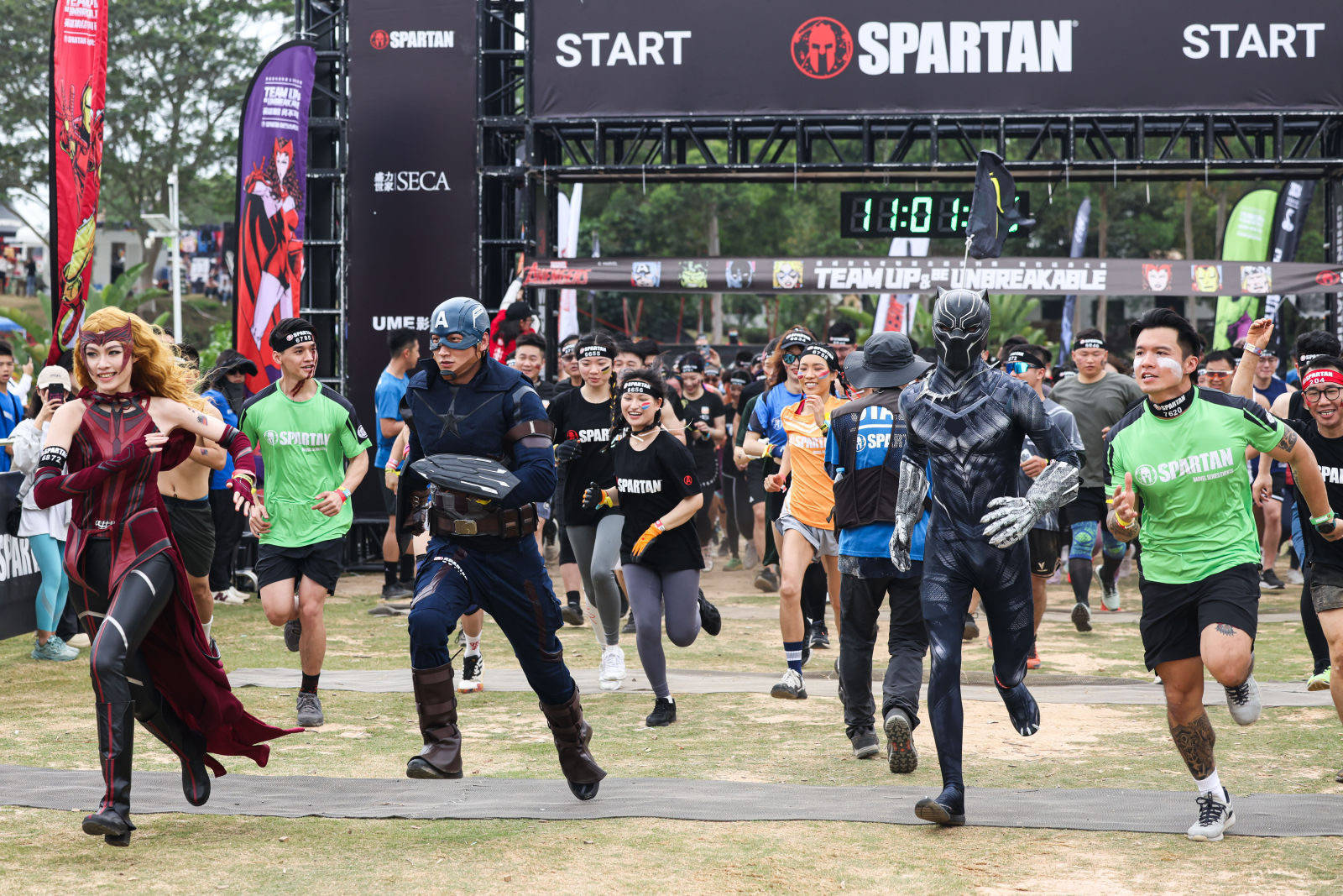 2024斯巴达勇士赛登陆鹏城,竞技组全新升级亮相