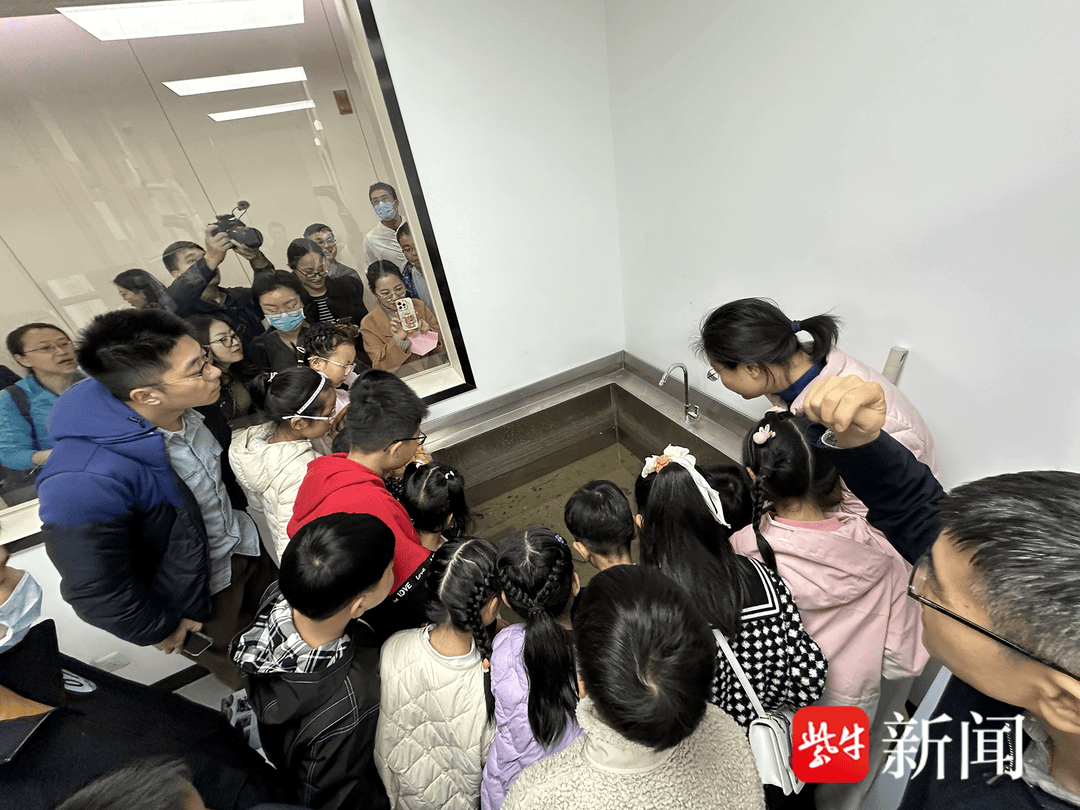 视频这个生态专项实验室里有个模拟小池塘童心向绿活