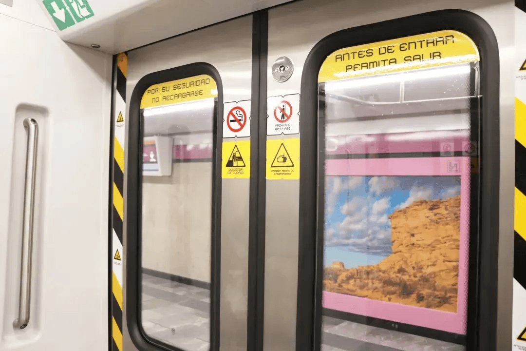中车造墨西哥城1号线nm22型胶轮地铁列车上线运营