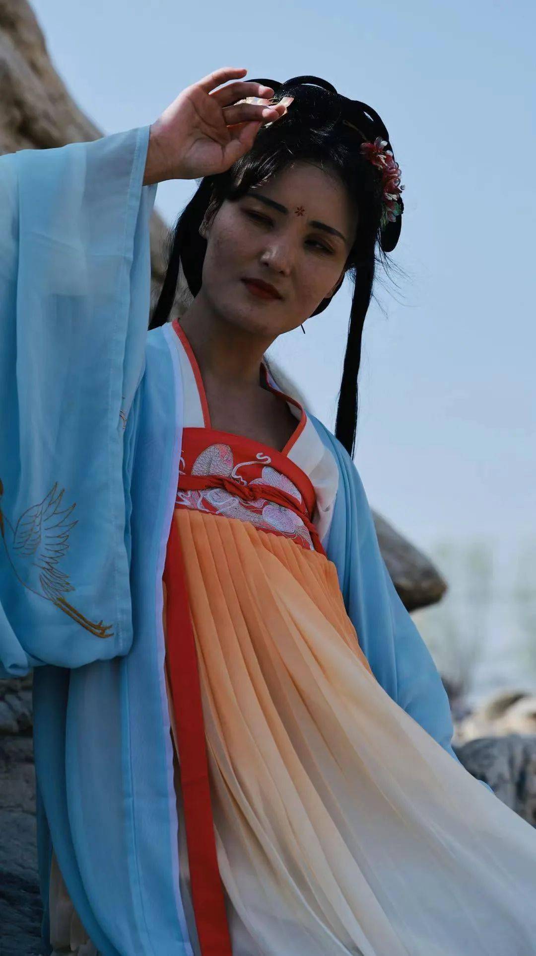 联谊活动花絮张张丽摄影俱乐部联谊房山摄影协会相约巨石滩人像拍摄