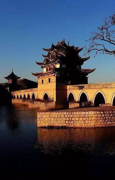 仙境般的中国古桥太美了