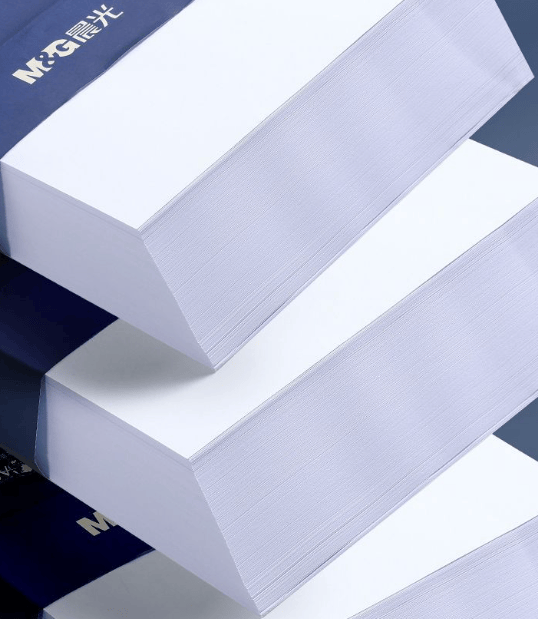 如果纸张的不透明度较低,那么在双面打印时,背面的文字或图案就容易