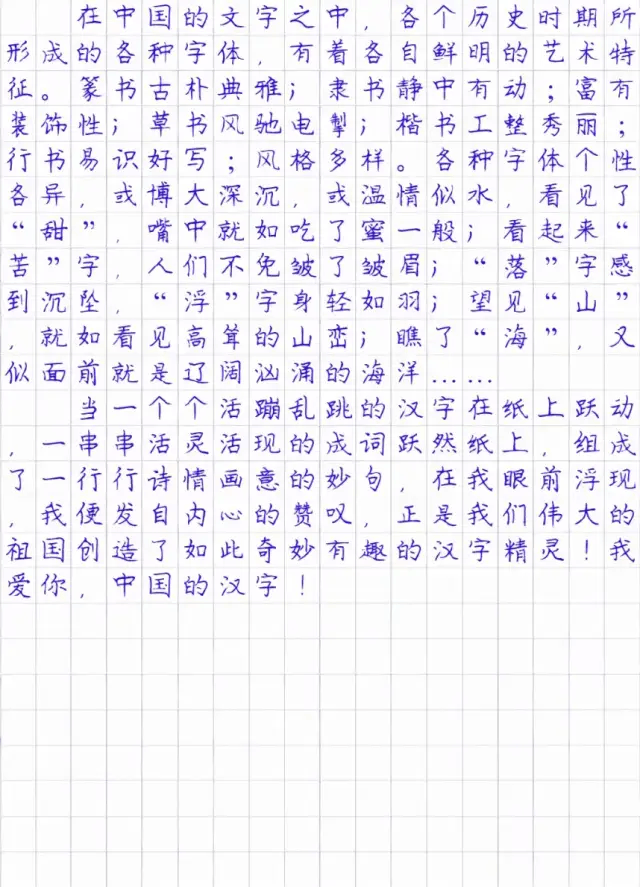 遨游汉字国王作文图片