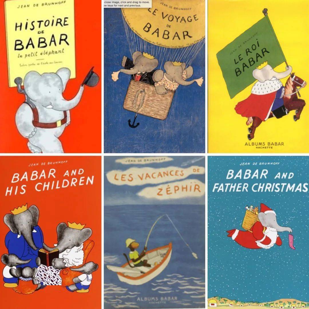 《巴巴王国》《巴巴的朋友》《巴巴和孩子们》《巴巴和圣诞老人》