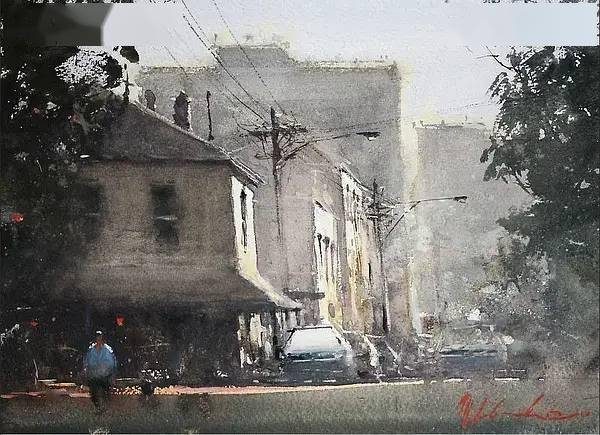 用水彩为你造一座梦之城他是最会画画的赛马狂人笔下水彩清透至极灵气