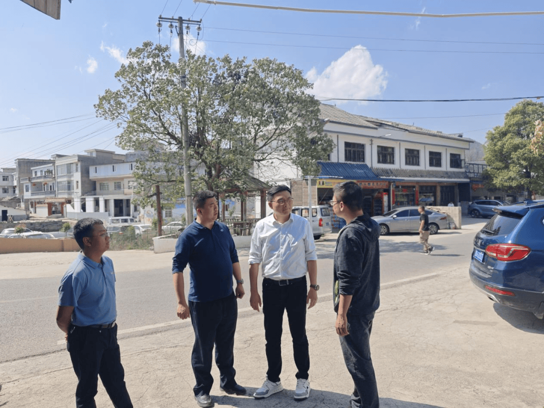 区政府副区长李博到青岩镇调研近期重点工作开展情况