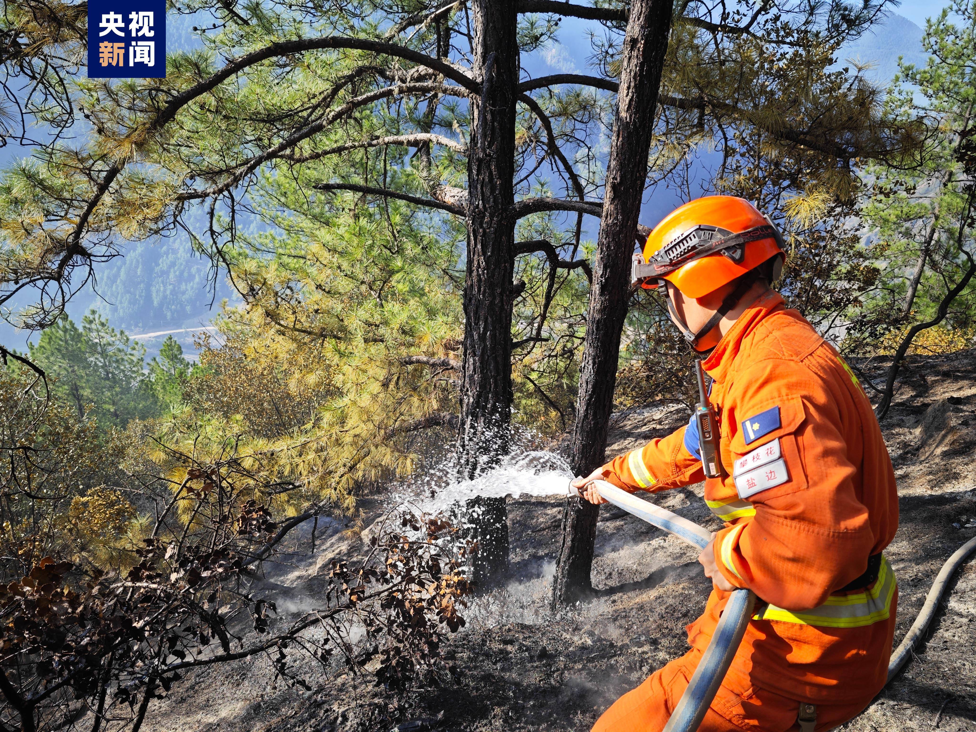 四川雅江森林火灾明火扑灭 火场全面进入清理看守阶段_扑火_归建_总台