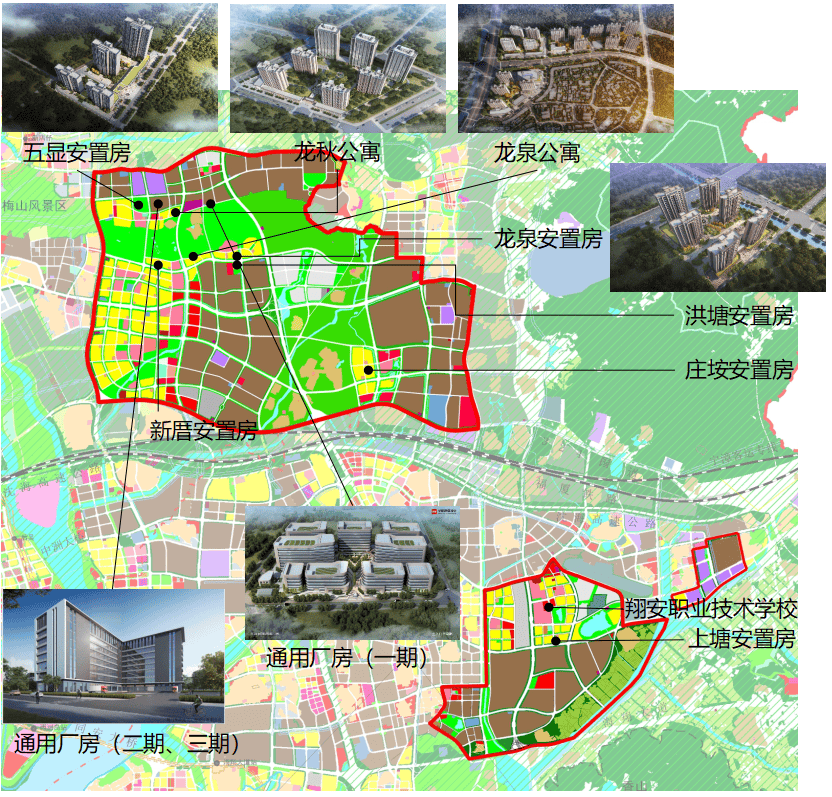 同翔高新城规划图图片