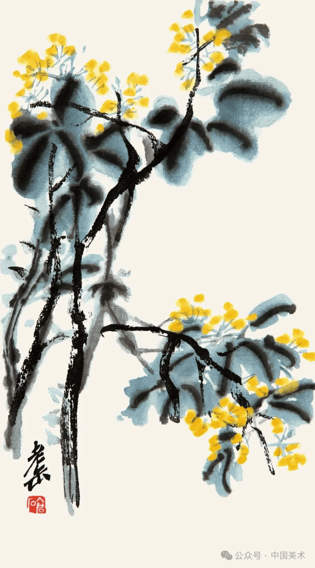 春日跟着吴昌硕去赏花