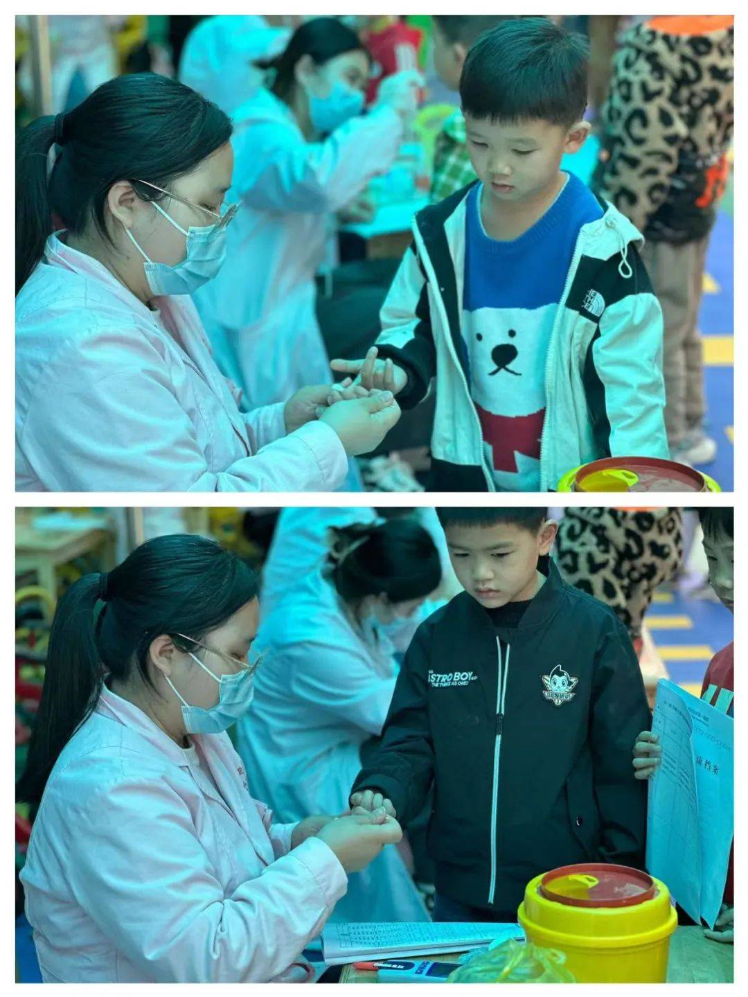 体检护航健康成长经开区第三幼儿园体检记