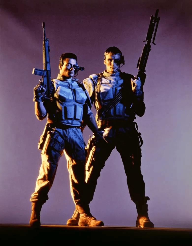 原创肌肉猛男的对撞b级片经典再造战士的前前后后