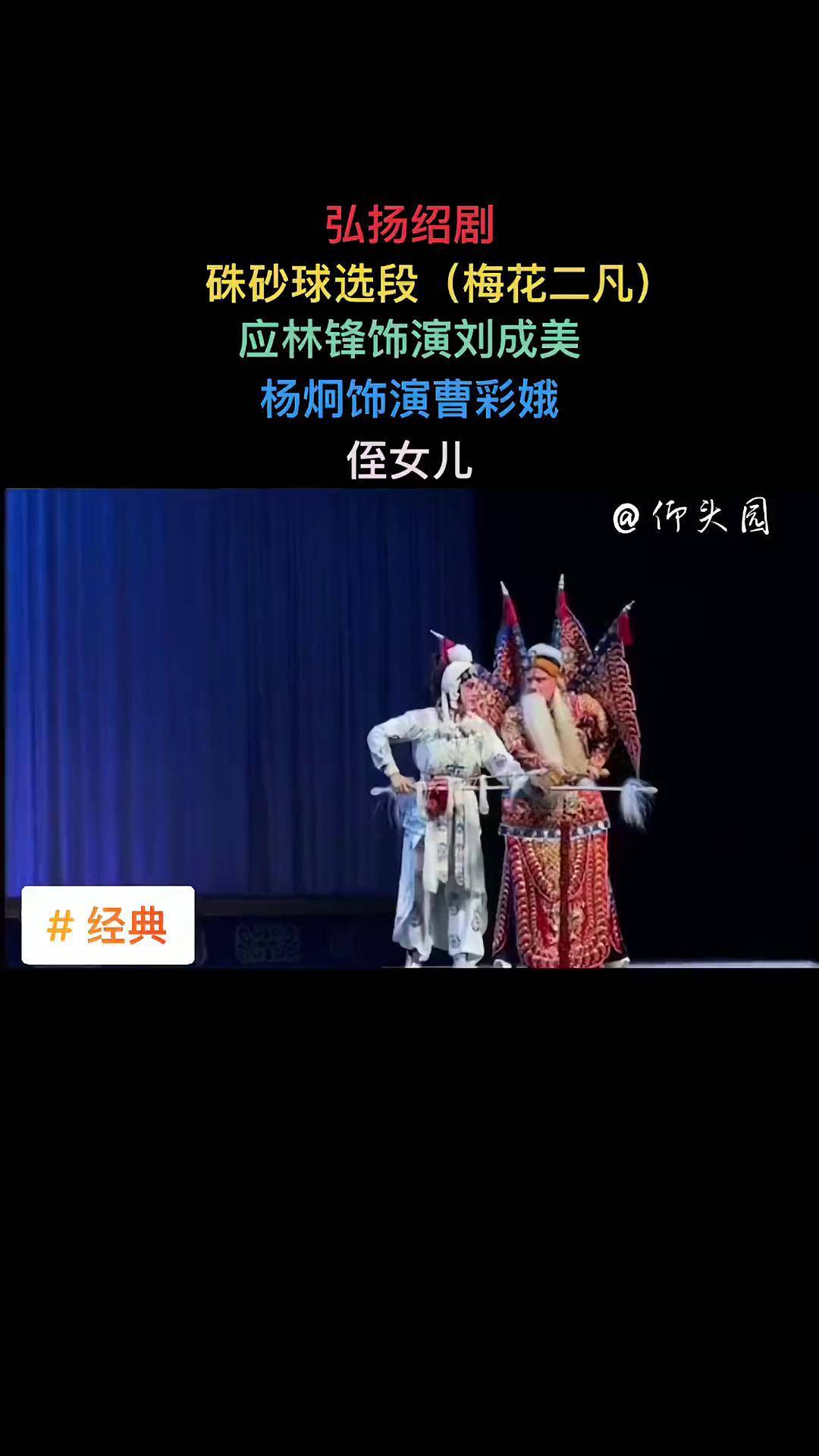 绍剧二凡演奏图片