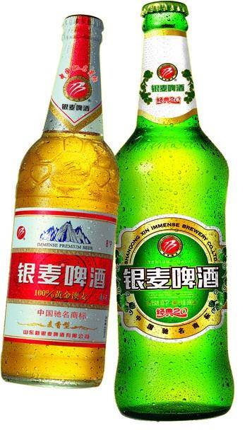 银麦啤酒麦香型图片