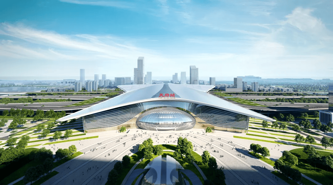 成都这一高铁站,进度条刷新!_天府_铁路枢纽_四川