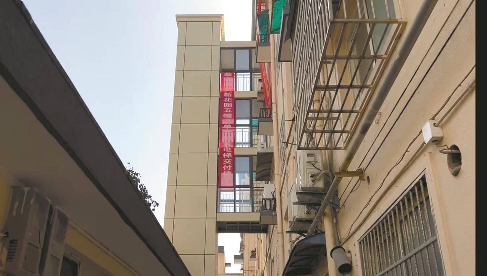3月29日上午,北仑区新碶街道杜鹃社区国贸新花园小区5幢2单元楼下十分