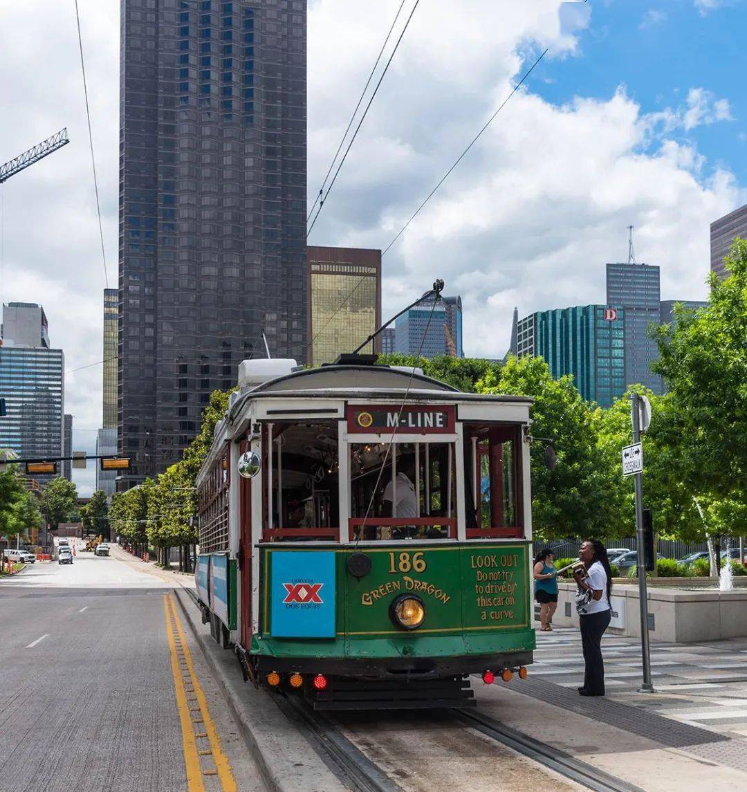 美国孟菲斯的传统有轨电车