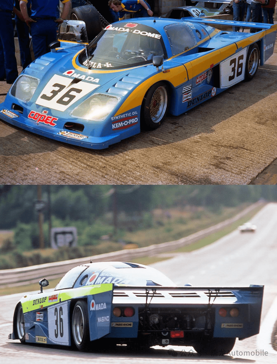 【那些赛车的故事】dome建造的最后一款勒芒型赛车是s103,这是一款