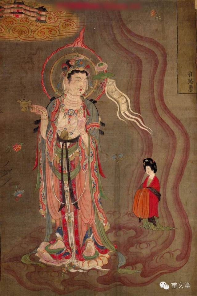 乱石穿空大英博物馆藏敦煌壁画