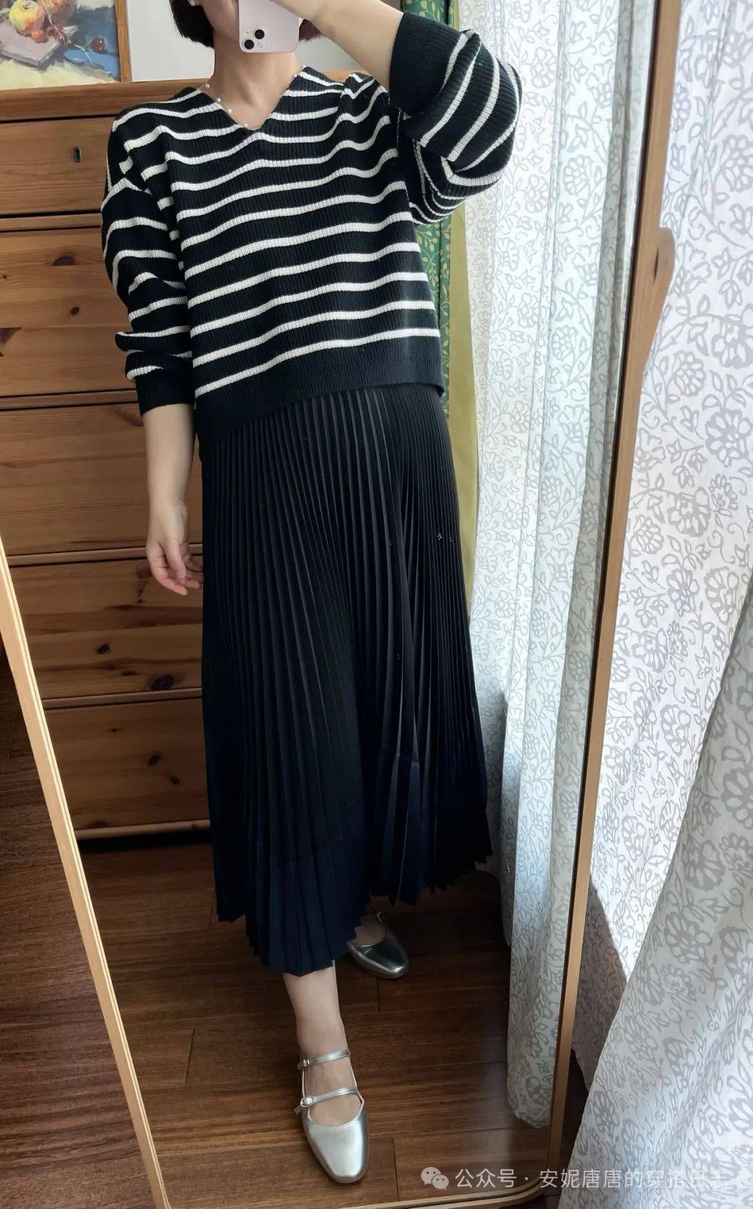 个93里买了这根满天星淡水珍珠项链(和那根一粒珍珠项链是一家人家)