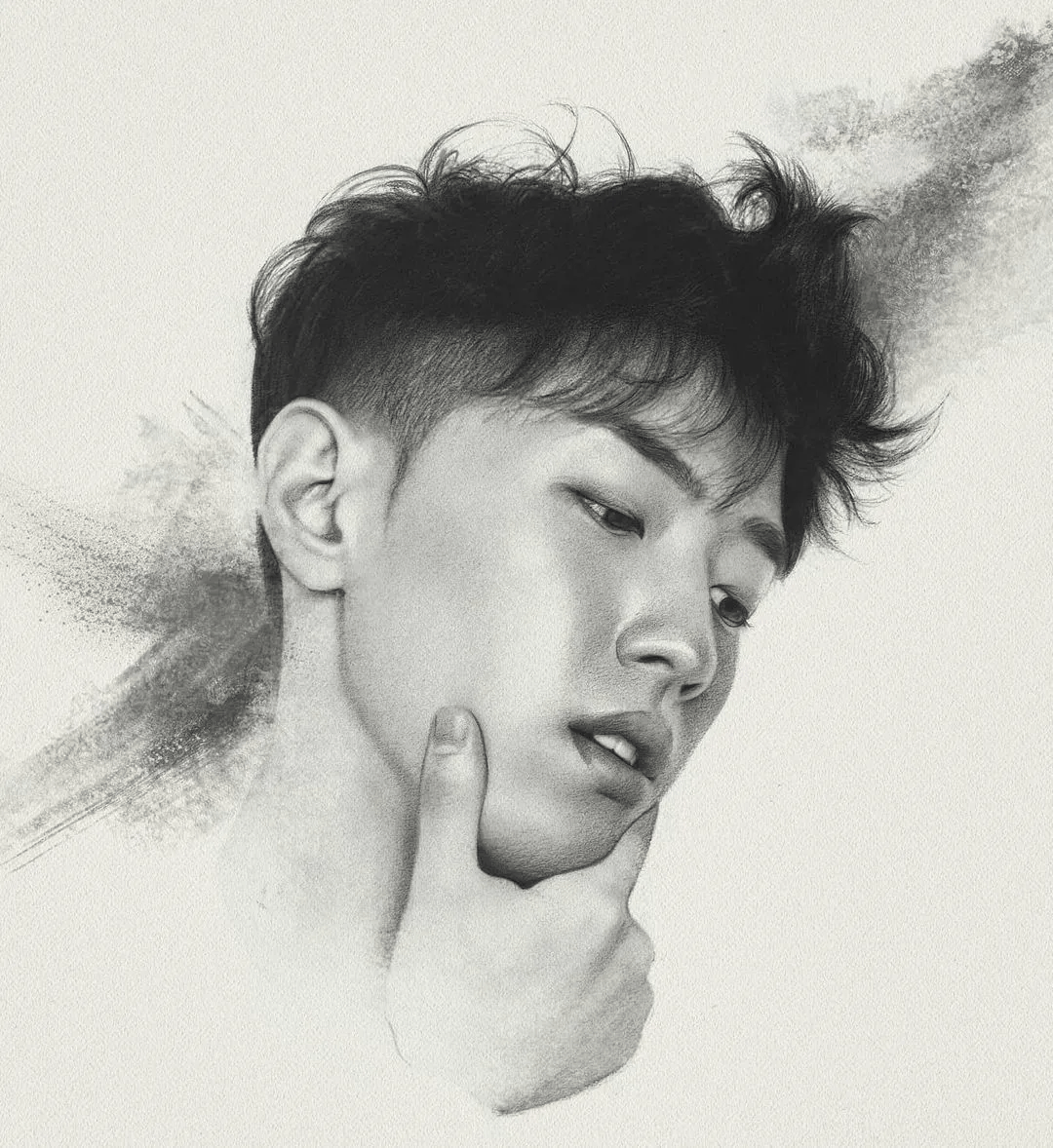 素描画成这样还上什么色彩