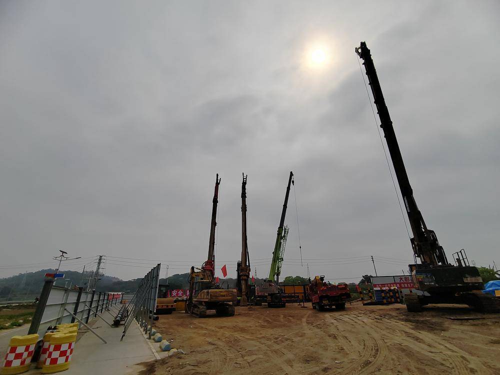 漳汕高铁首座开工桥梁在潮州饶平动工