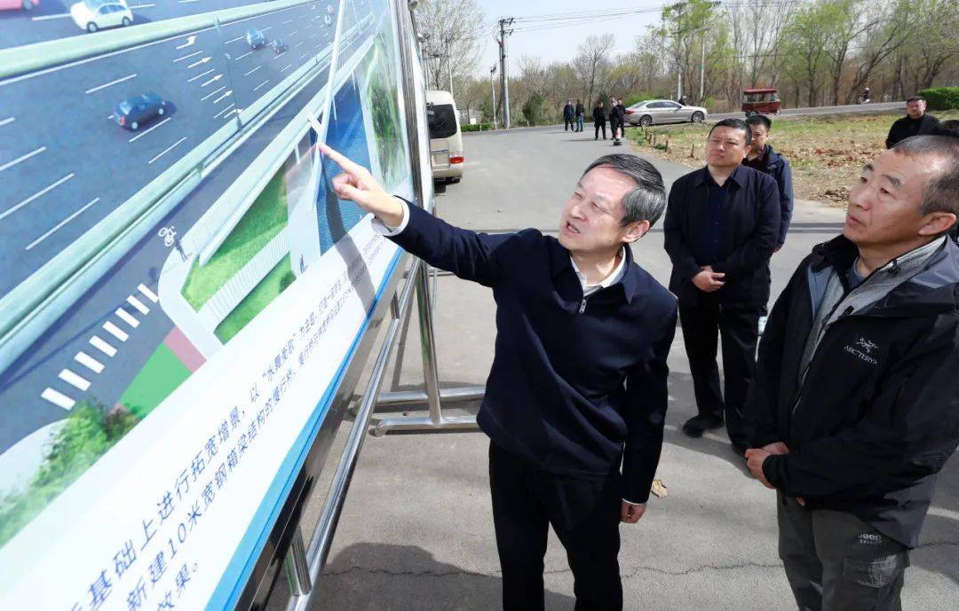 吴晓华调研衡水市区城建重点项目