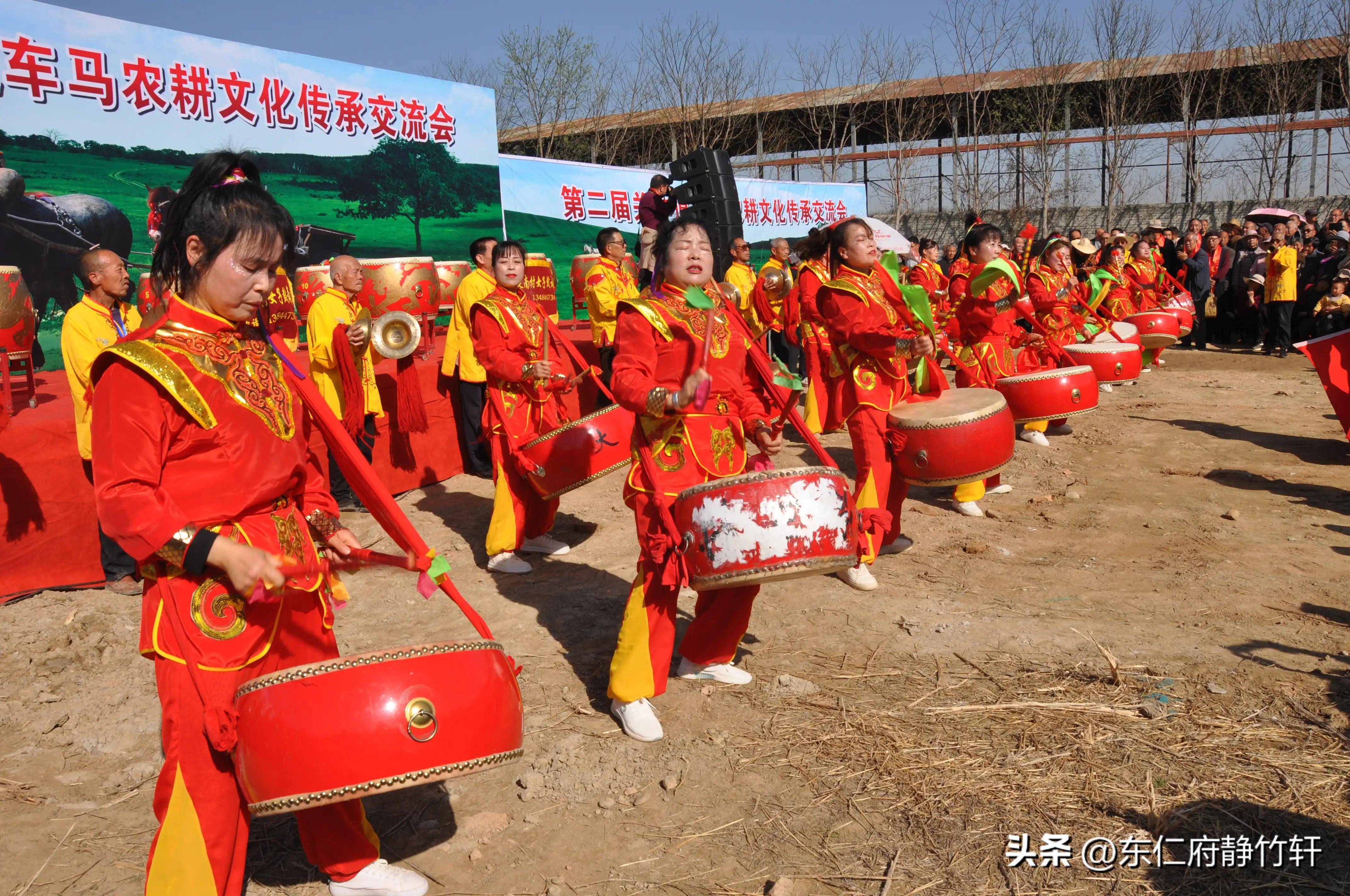 刘辉‖春潮——定舟村关中道车马农耕文化传承交流会_户县_渭水_滨涌
