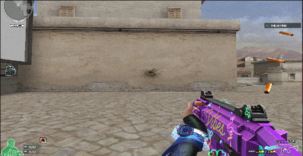 【动图鉴赏】游戏一局得好礼,全新动效evoⅢ-炫光四叶草鉴赏_冲锋枪