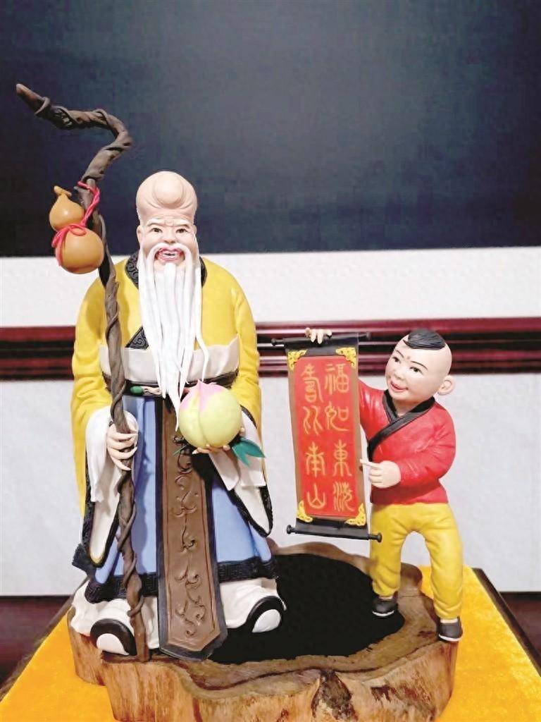 面中寻乐趣 指尖传匠心_刘豪_面塑_作品