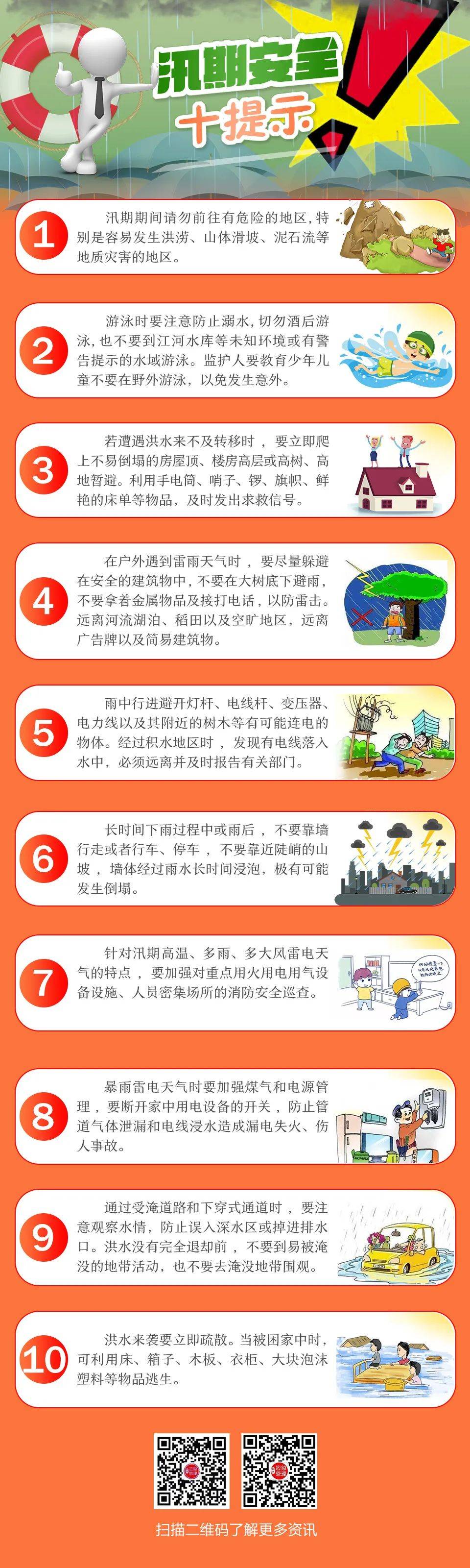 【防汛减灾】注意!今起,正式进入汛期!