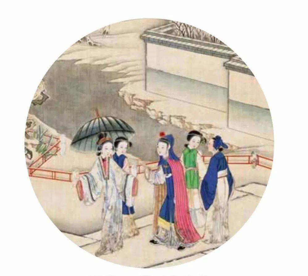 探宝钗,黛玉半含酸书中3000多个角色,个个有血有肉,看着他们在大观园