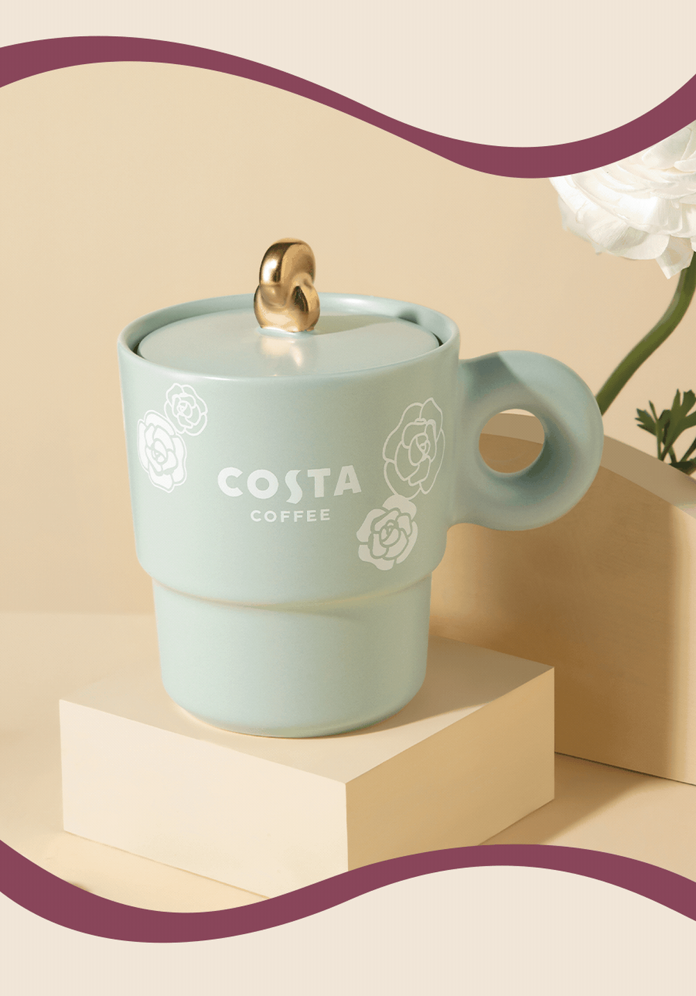 costa丨新杯上新山茶花系列锁住春日美好