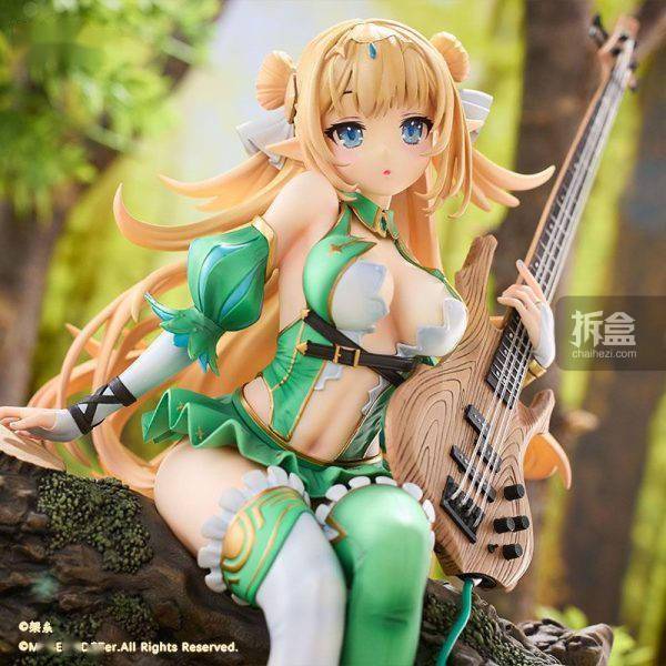 dcter精灵贝斯手埃塔17原创日系少女手办摆件