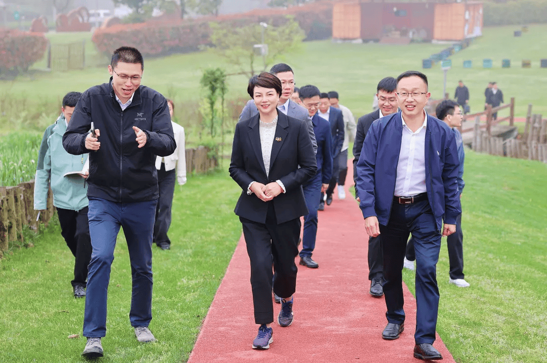 鲍秀英一行来温开展大走访大调研大服务大解题活动