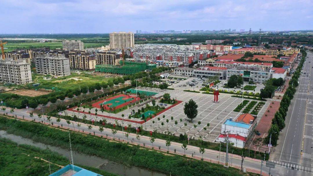 德州市重点培育中心镇,国道339,233,祥云大道相互贯通,祥云通用机场